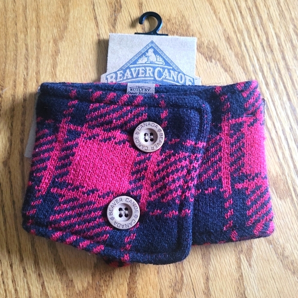 🐾 NEW Beaver Canoe Dog Scarf/Neck Warmer SML - Picture 1 of 3